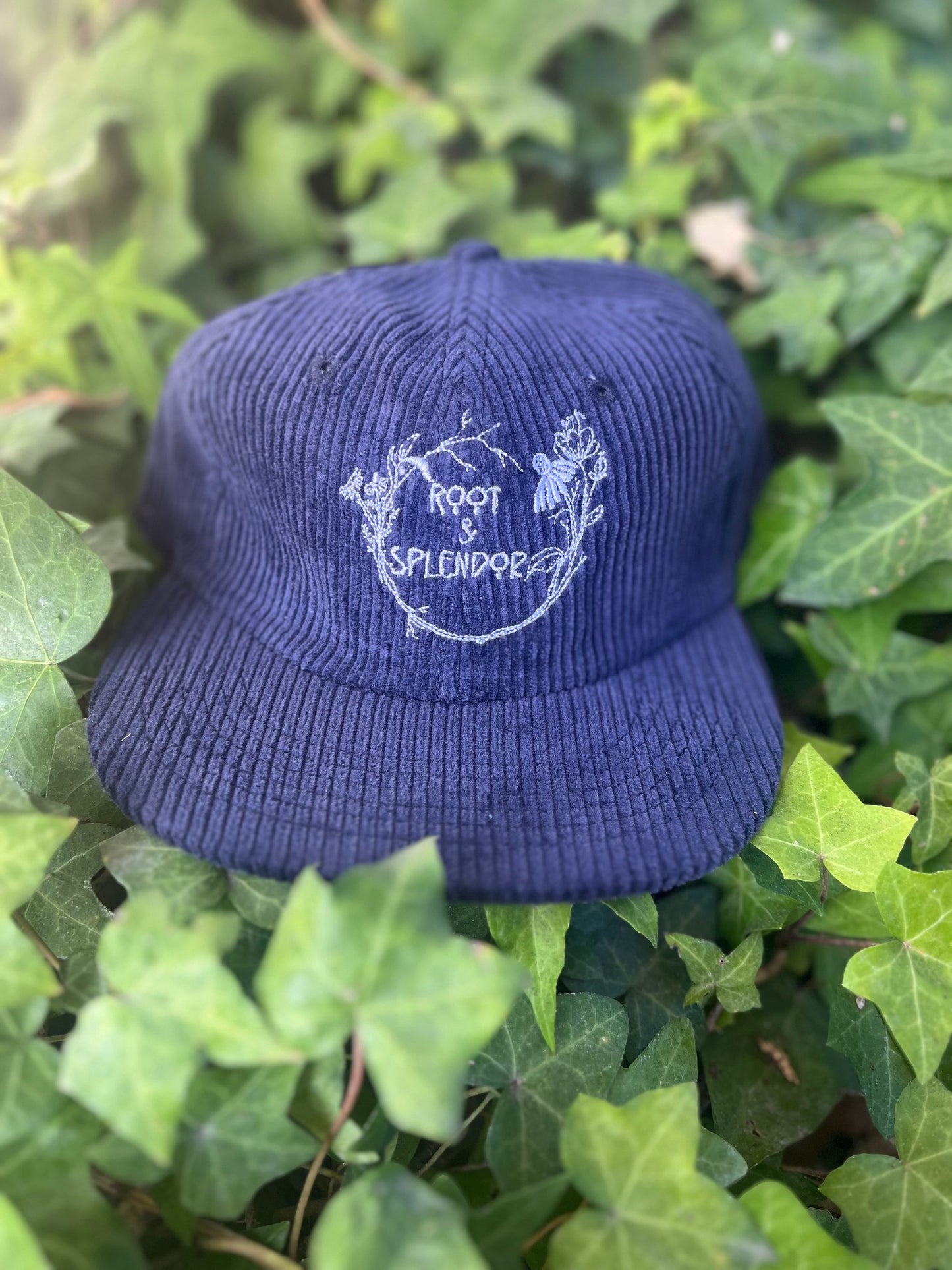 Root and Splendor Embroidered Hat
