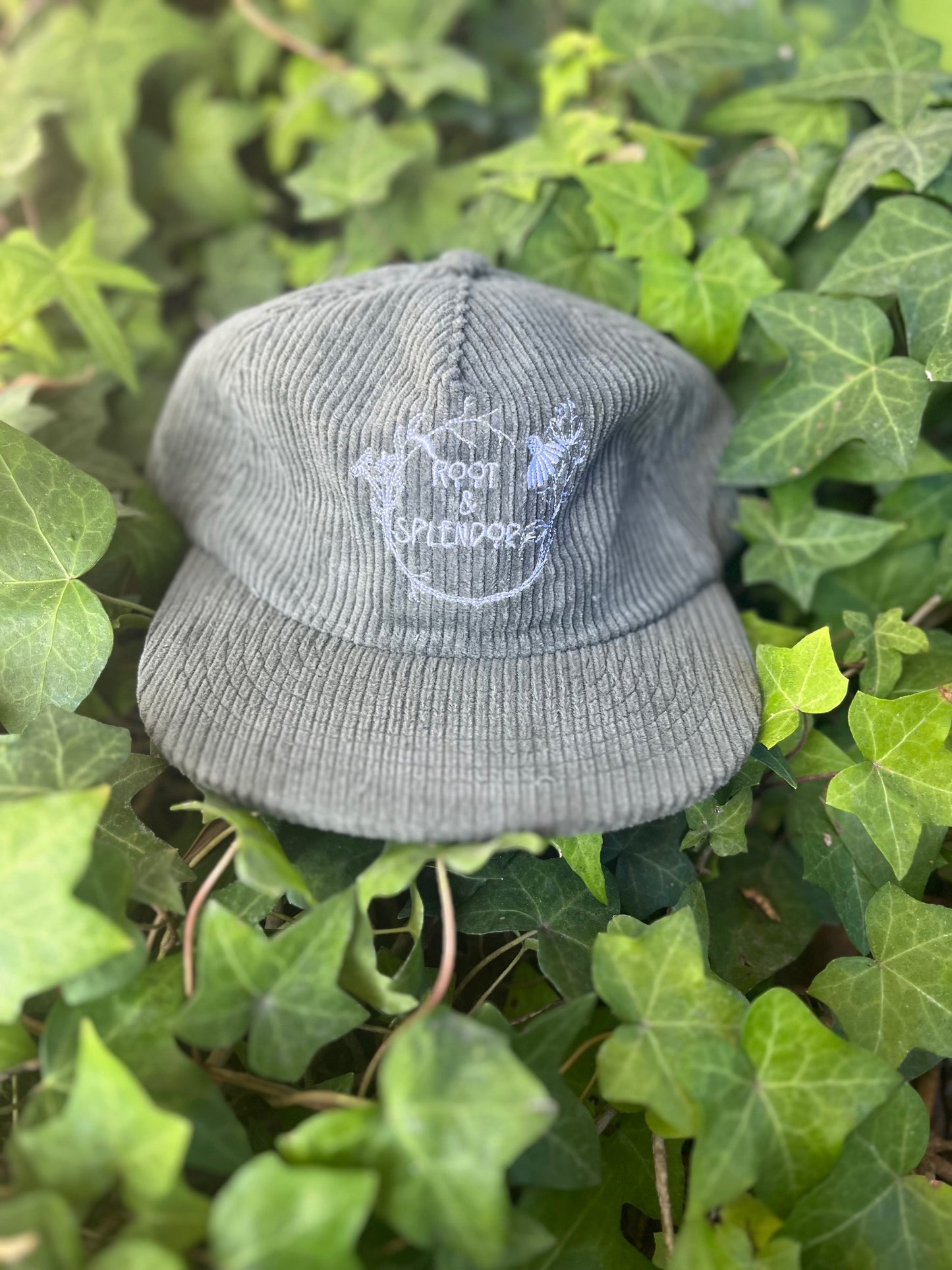 Root and Splendor Embroidered Hat
