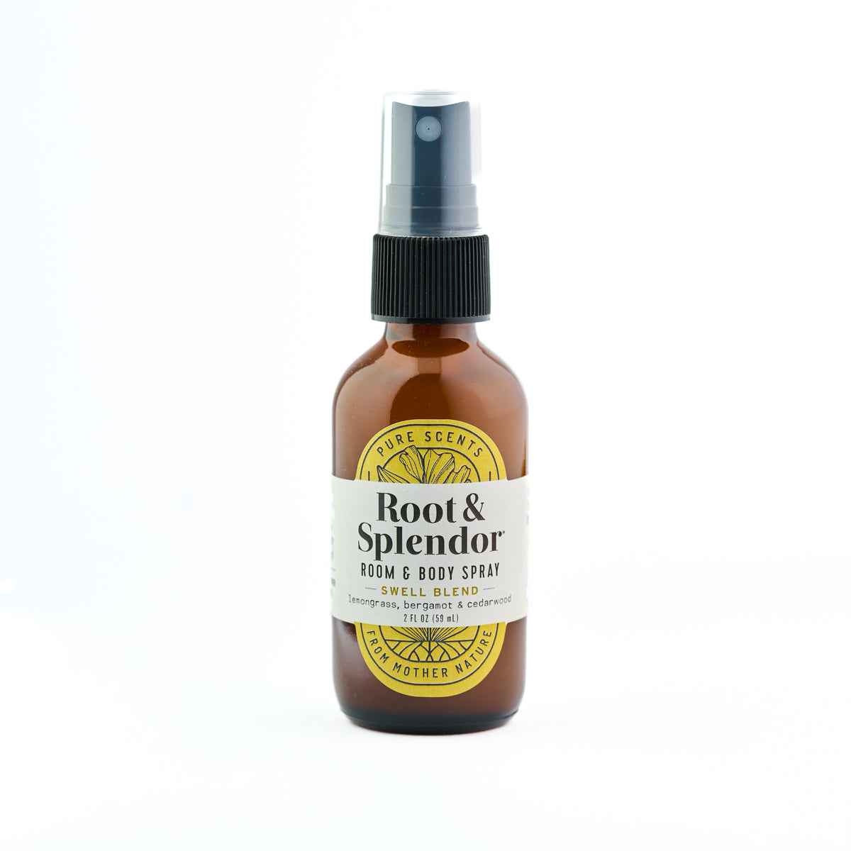 Swell Blend Room and Body Spray (lemongrass, bergamot & cedarwood
