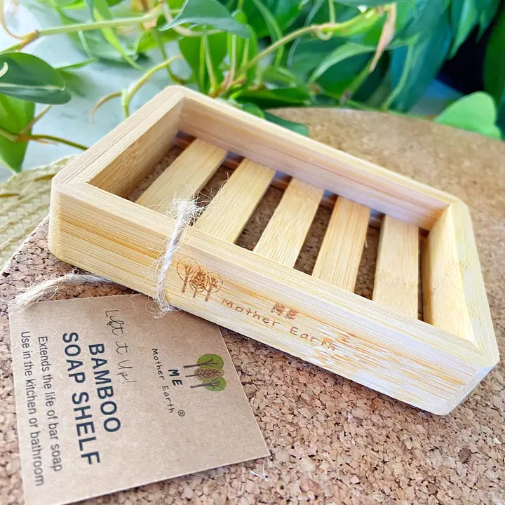 Bamboo Soap Shelf