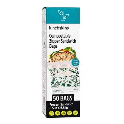 Compostable Ziptop Gallon and Sandwich Bags