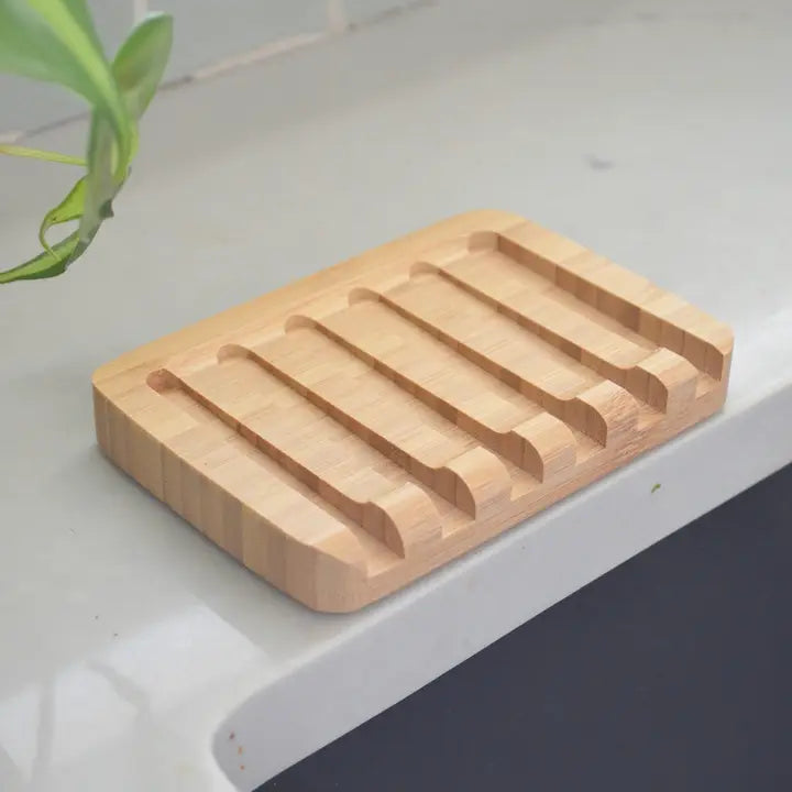 Bamboo Soap Shelf