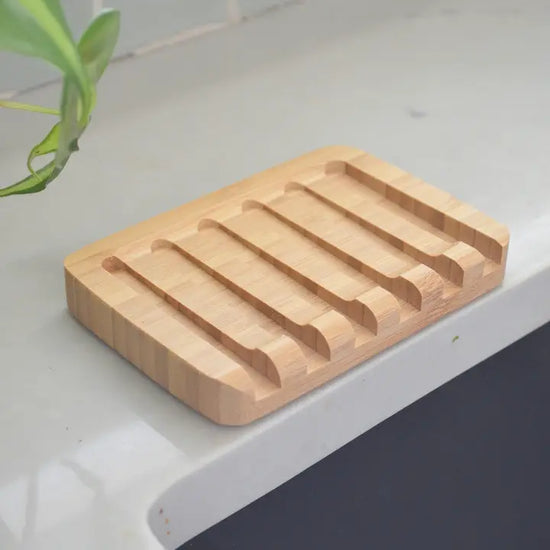 Bamboo Soap Shelf