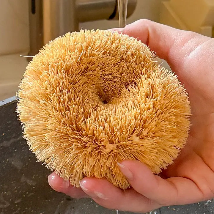 Round Coconut Scrubbie
