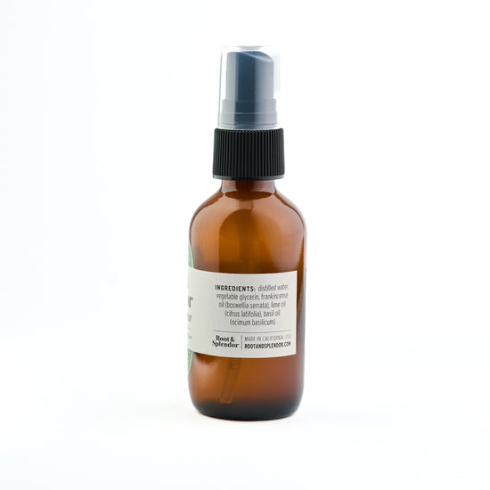 Humble Blend Room and Body Spray (frankincense, lime & basil)