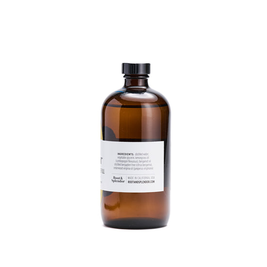 Swell Blend Room and Body Spray (lemongrass, bergamot & cedarwood)
