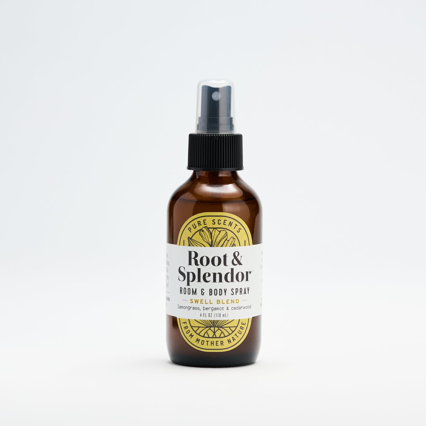Swell Blend Room and Body Spray (lemongrass, bergamot & cedarwood)