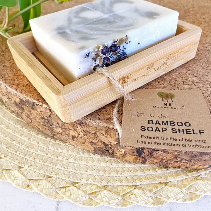 Bamboo Soap Shelf