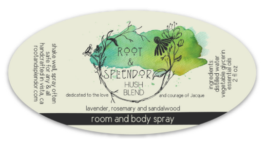 Load image into Gallery viewer, Hush Blend - lavender, rosemary &amp;amp; sandalwood
