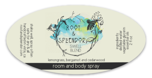 Swell Blend - lemongrass, bergamot & cedarwood
